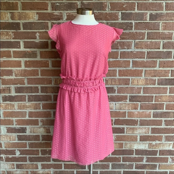 ▪️NWT Ella Moon rose dress size medium smocked waist - Picture 2 of 11
